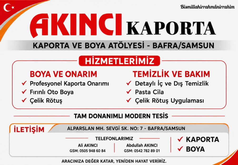 AKINCI KAPORTA BAFRA