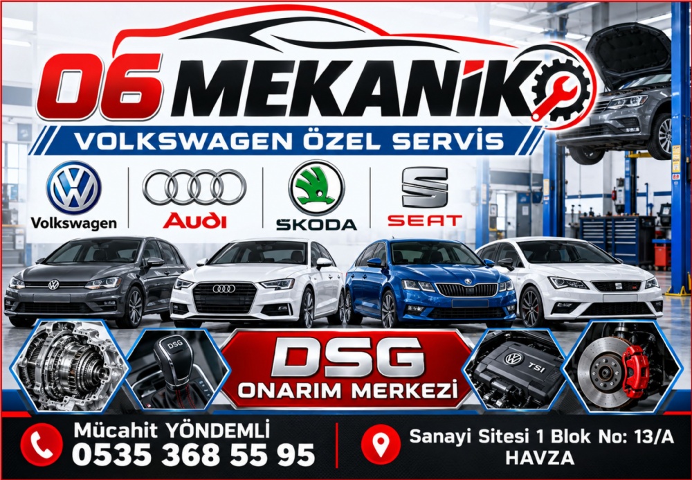 06 MEKANİK, VOLKSWAGEN ÖZEL SERVİSİ