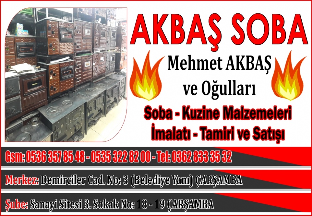 AKBAŞ SOBA ÇARŞAMBA