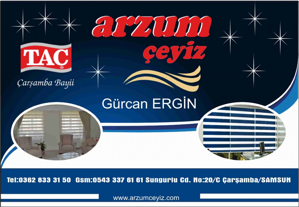 ARZUM ÇEYİZ ÇARŞAMBA