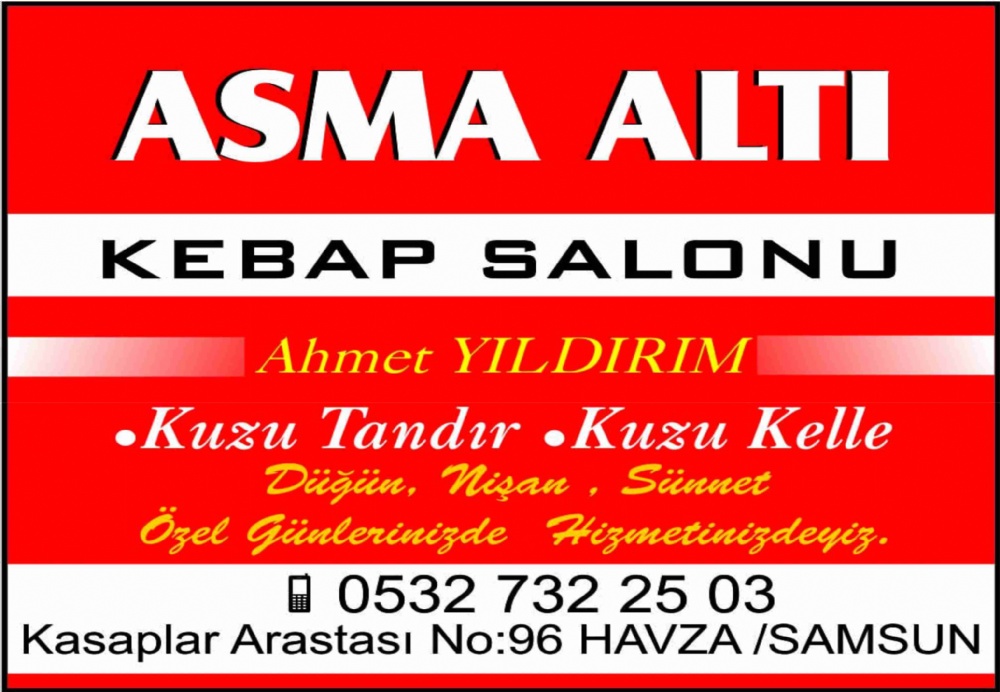 ASMA ALTI KEBAP SALONU HAVZA