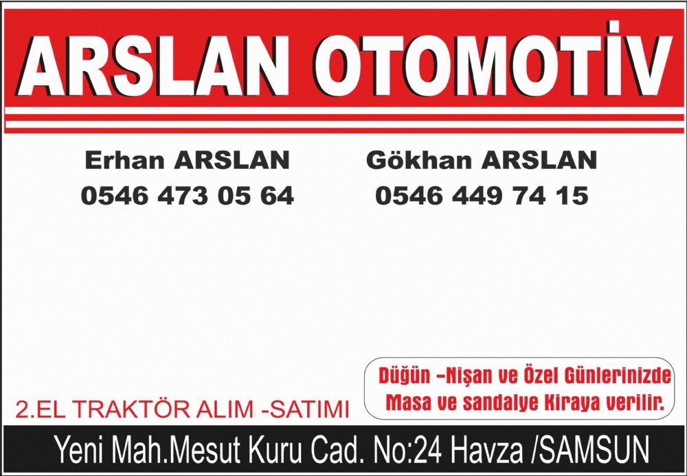 ARSLAN OTOMOTİV HAVZA