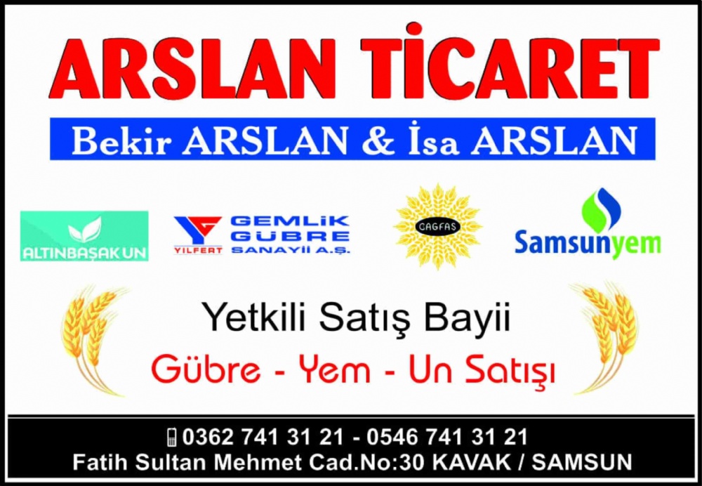 ARSLAN TİCARET KAVAK