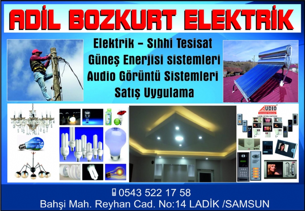 ADİL BOZKURT ELEKTRİK LADİK