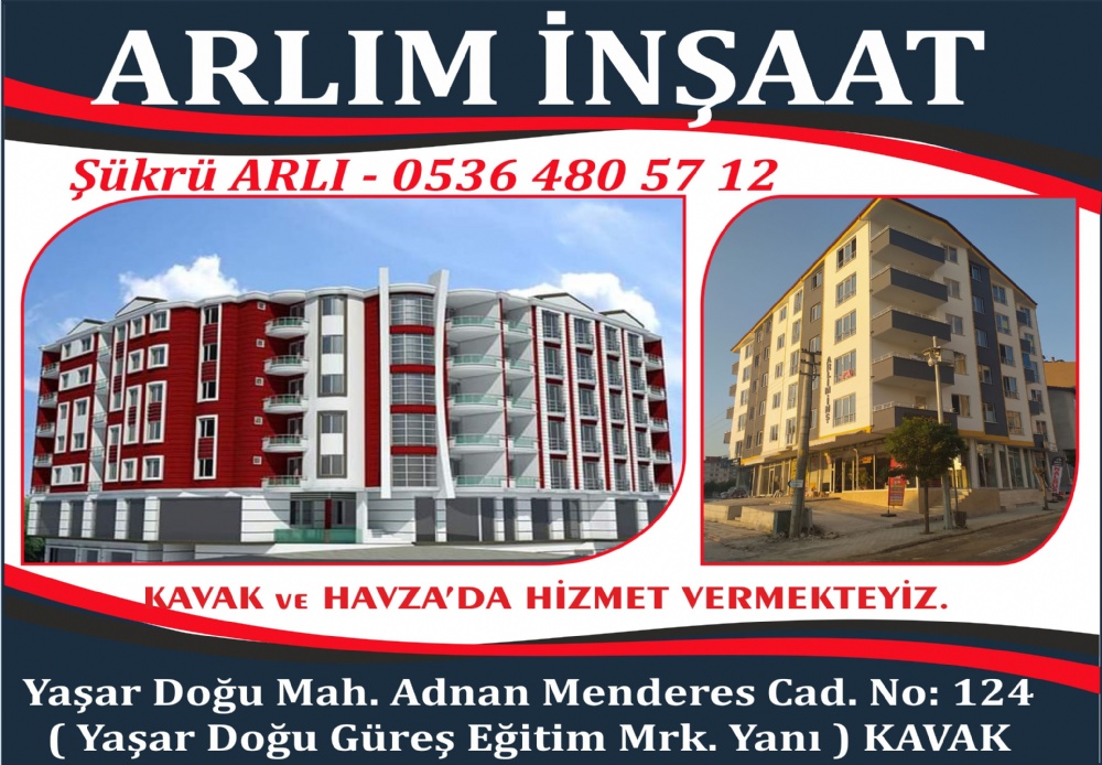 ARLIM İNŞAAT KAVAK