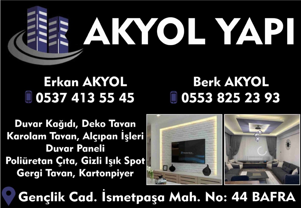 AKYOL DUVAR KAĞIDI BAFRA