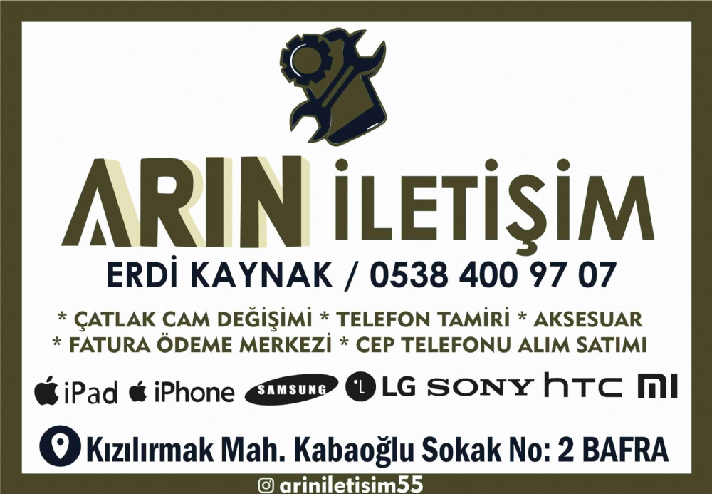 ARIN İLETİŞİM BAFRA
