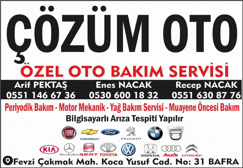ÇÖZÜM